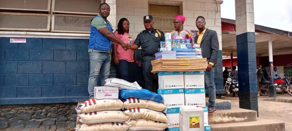 ERDI donates to the Liberian National Police Nimba Detachment and Criminal Court-E (Sexual Offense Court) in&nbsp;Nimba